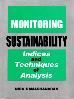 cover image of Monitoring Sustainability